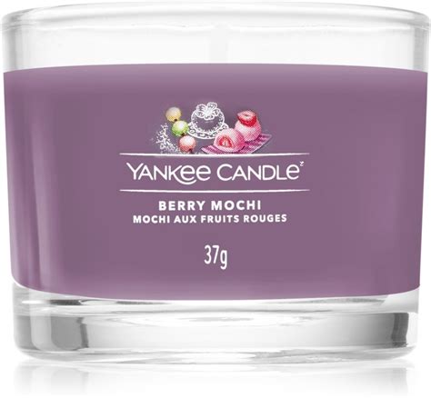 Yankee Candle Berry Mochi Bougie Votive Glass Notino Be