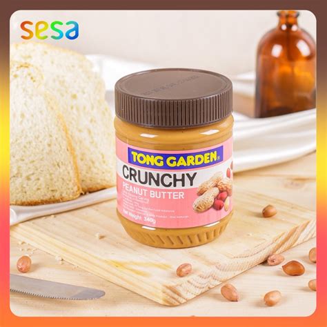 Jual Tong Garden Crunchy Peanut Butter 340 G Selai Shopee Indonesia