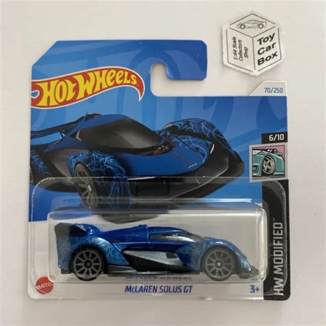 HOT WHEELS McLaren Solus GT Blue Modified Short Card C EUR PicClick FR