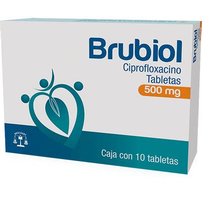 CIPROFLOXACINO 500MG 10TAB BRUBIOL BRULUART Flosamed