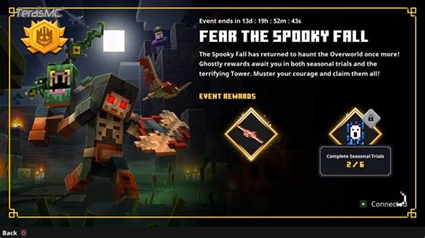 Minecraft Dungeons Spooky Fall Event The Tower Reward Phantom