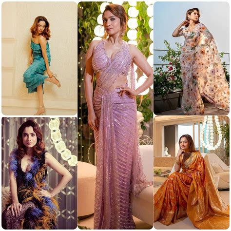 From Elegant Gowns To Timeless Sarees Ankita Lokhande Redefining