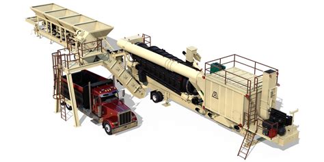 Asphaltpro Magazine Astec Industries Offers Voyager 140 Asphalt Mixing Plant