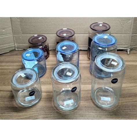 Jual Luminarc Stoples Toples Kaca Kedap Udara Rondo Jar Clear Ice