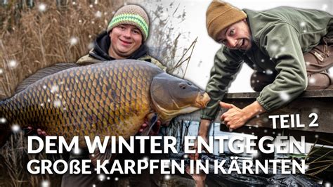 Gro E Karpfen In K Rnten Dem Winter Entgegen Teil P R Baits