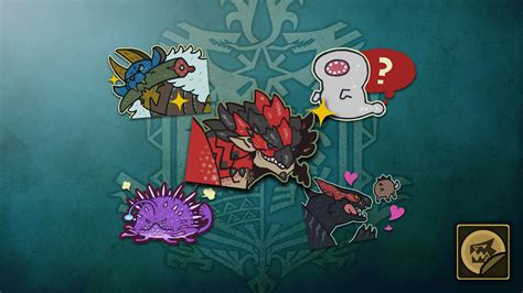 ขาย Monster Hunter World Sticker Set Classic Monsters Set ราคาถูก