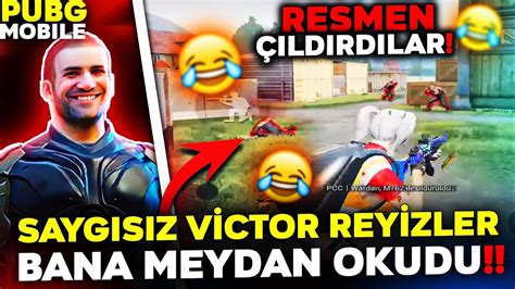 SAYGISIZ VİCTOR REYİZLER BANA MEYDAN OKUDU 1V4 ATTIM PUBG