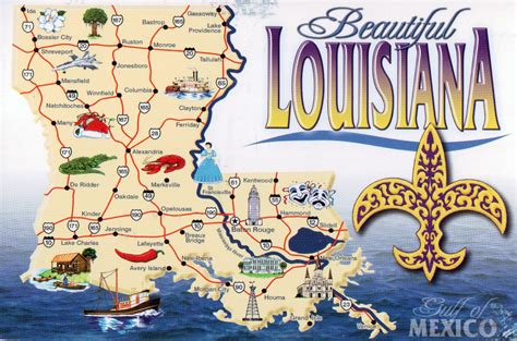 Map Of America Louisiana 88 World Maps