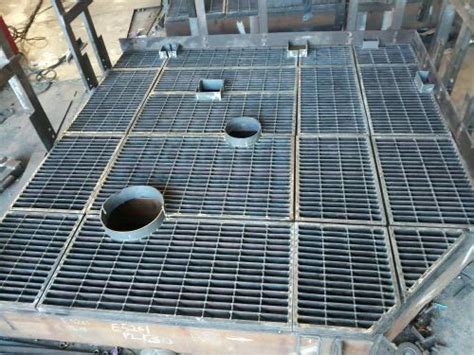 Meet Engineering Metal Ms Gratings For Platform For Industrial Size