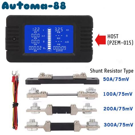 Jual Peacefair Pzem Digital Battery Analyzer A A A A Dc