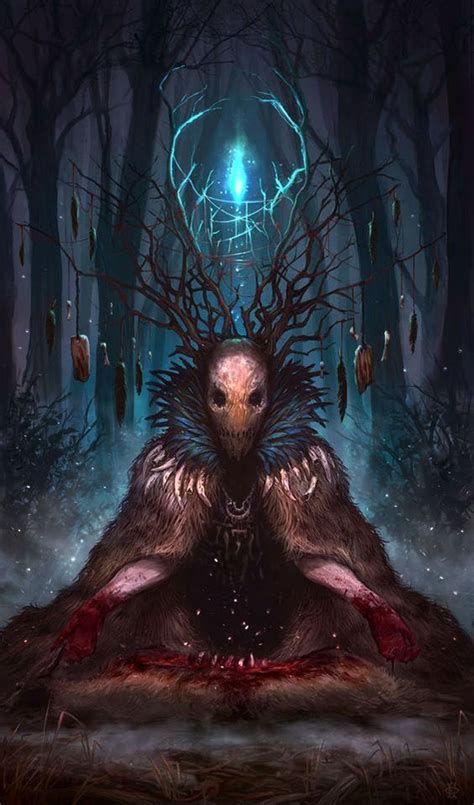 Wendigo A Cannibalistic Spirit Of The Forest From Native American