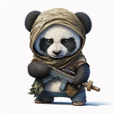 War Panda Rmidjourney