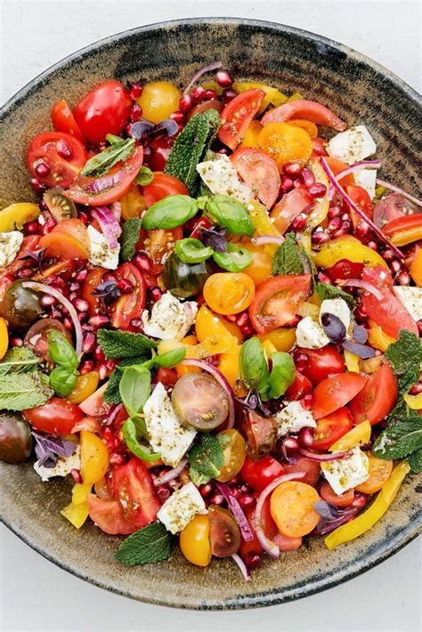 Yotam Ottolenghis Tomato And Pomegranate Salad Recipe Recipe