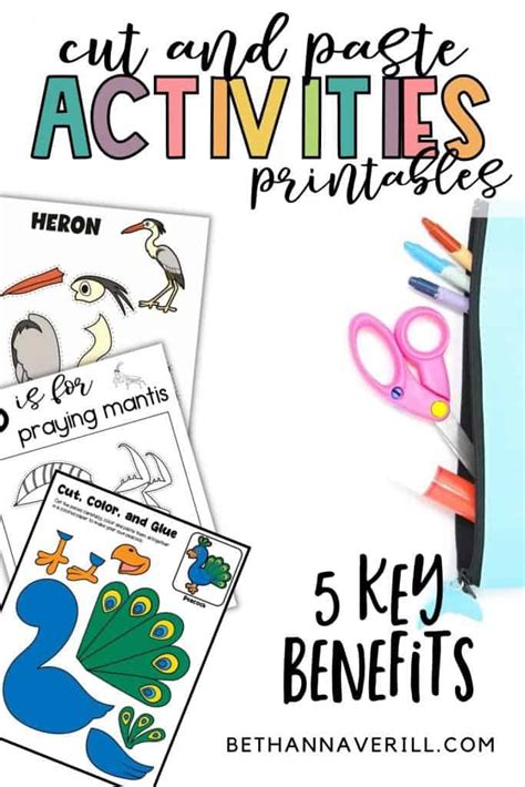 The Benefits Of Using Cut And Paste Activities For Preschoolers