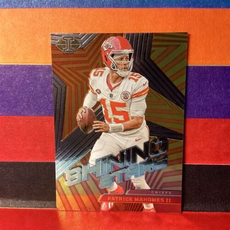 Panini Illusions Patrick Mahomes Ii Shining Stars Base Insert