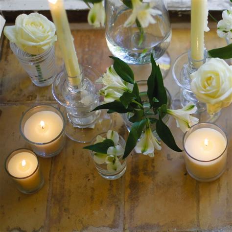 Velas De Cristal Para Eventos Y Decoraci N Mesas Bonitas Decoragloba