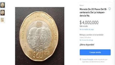 Conoce Las Características De La Moneda De 20 Pesos Que Se Vende En 4 Millones