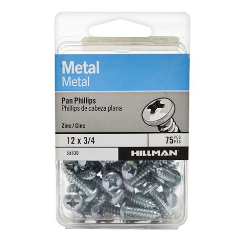 Tornillos Para Metal Pulgada Plata The Home Depot M Xico