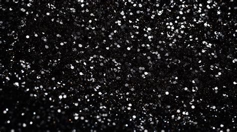 Textured Black Glitter Abstract Background Grainy Texture Sand