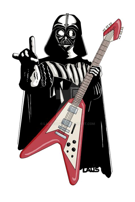 Darth Vader Come To The Rock Side By LauScotch On DeviantArt