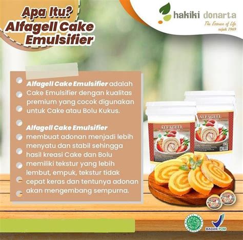 Alfagel Pengembang Cake Kue Emulsifier Gram Repack Lazada Indonesia