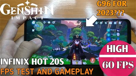 Infinix Hot S Mediatek Helio G Genshin Impact Gaming Test