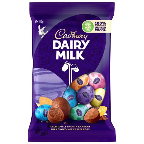 Cadbury Dairy Milk Egg Bag 114g Easter Egg Warehouse