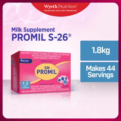 Wyeth® S 26® Promil® Three Milk Supplement For Kids 1 3 Years Old Bag