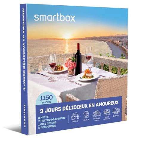 Coffret Cadeau Smartbox Jours D Licieux En Amoureux S Jours