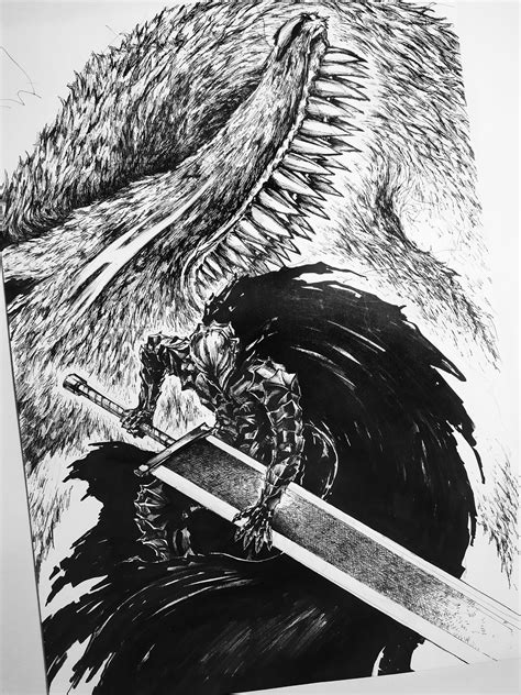 Berserk Guts The Beast Of Darkness By Heimatschutzer On Deviantart