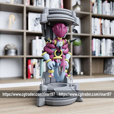 Hoopa Unbound In The Lab From Pokemon 3D Model 3D Printable CGTrader