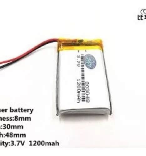 Bateria V Mah Mm X Mm X Mm Fios Parcelamento Sem
