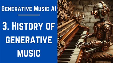 History Of Generative Music Generative Music Ai Youtube