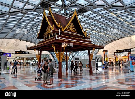 Suvarnabhumi Airport Bangkok Thailand Stock Photo Alamy