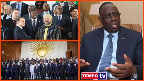 L Ua Bilan Mis Parcours De Macky Sall Youtube