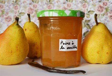 Confiture De Poires La Vanille