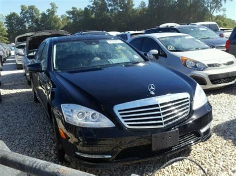 Salvage 2013 Mercedes Benz S550 Mercedes Benz S550 Car Auctions Salvage Cars