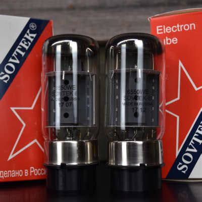 Sovtek We Power Vacuum Tube Matched Pair Reverb Uk