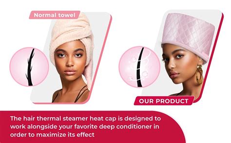 Amazon SISWOW Thermal Steamer Cap For Great Deep Conditioning With