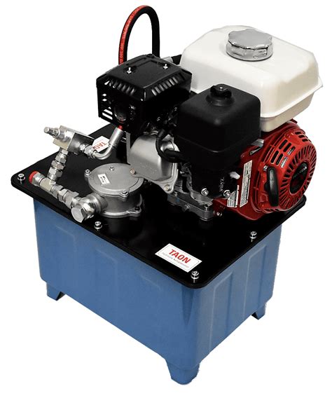 Power Pack Gasoline Powered 55 Hk 200 Bar Gasoline Powered Hydraulic Unit Taon Hydraulic