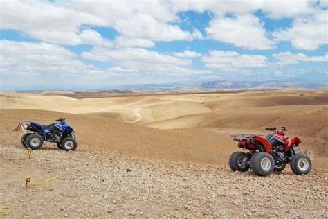 Quad à Marrakech Excursion Marrakech en Quad a Agafay Click Excursions