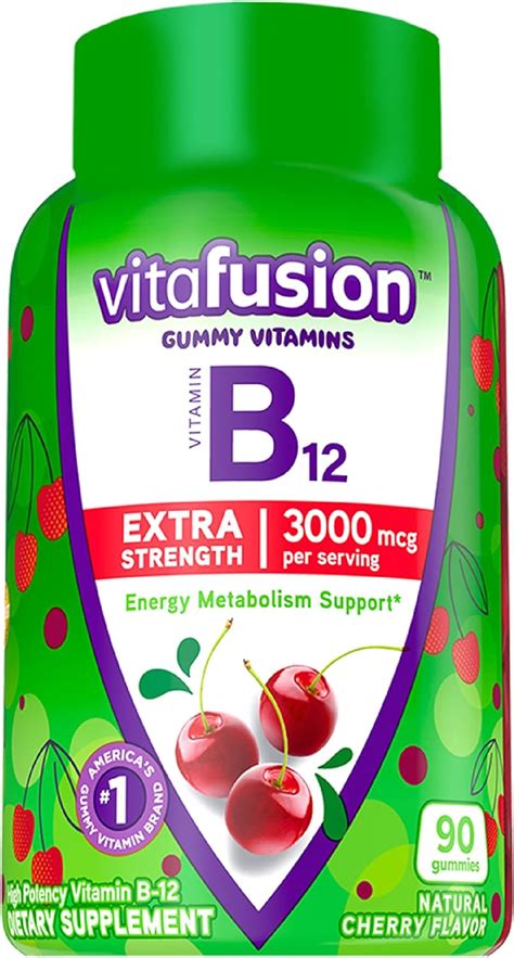 10 Best Vitamin B12 Gummies For Adults Flab Fix