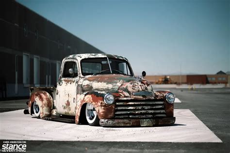 Featured Ride Dons 1950 Chevy Pickup Stance Is Everything