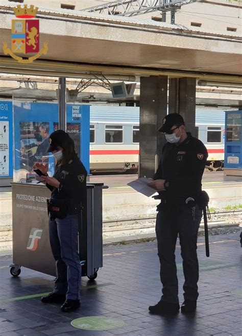 Operazione Stazioni Sicure Della Polizia Ferroviaria Del Lazio Ecco