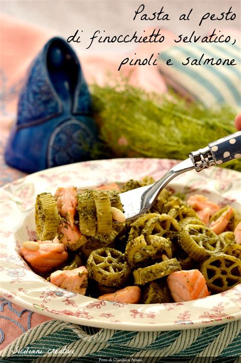 Pasta Al Pesto Di Finocchietto Selvatico Siciliani Creativi In Cucina