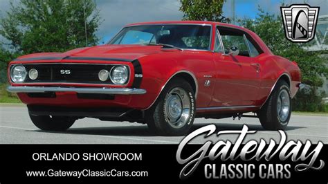 1967 Chevrolet Camaro For Sale At Gateway Classic Cars Orlando Stock