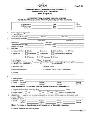 Fillable Online Application On Prescribed Form Pta Fax Email Print