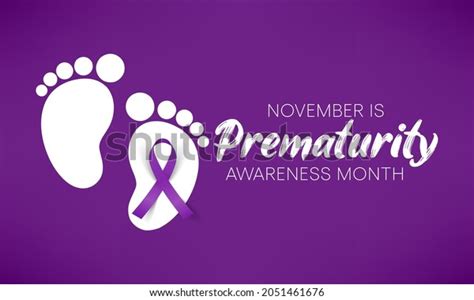 Premature Birth Awareness Ribbon Vector Art Stock Images Depositphotos