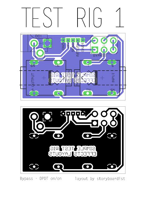 Perf And Pcb Effects Layouts Utility Electronic Shop Rigs Couple Test