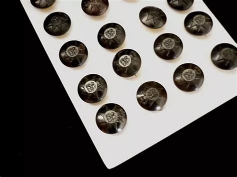British Army Pwrr Bronze Buttons Princess Of Wales Royal Regiment
